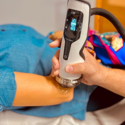 terapia con máquina